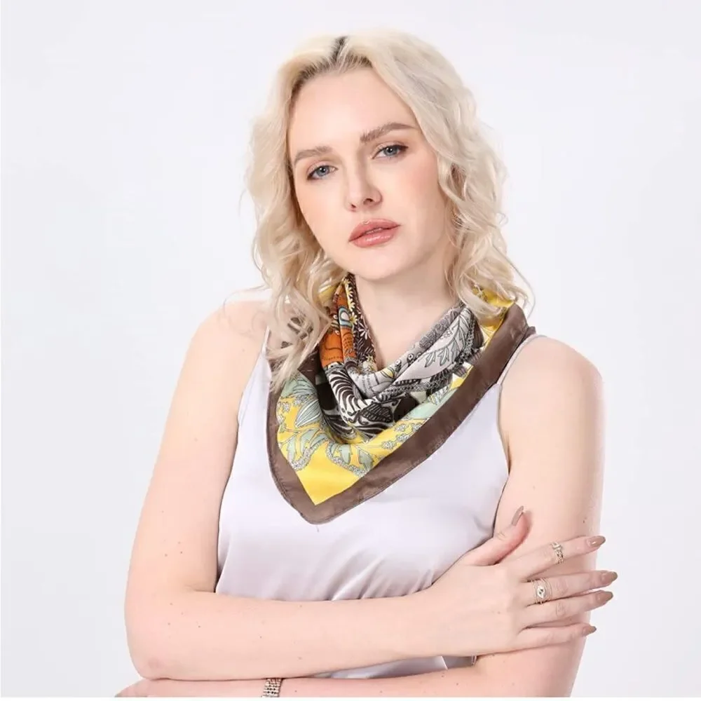 Four Leaf Clover Silky Scarf 🍀